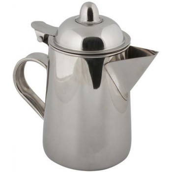 دلة القهوة من المنيوم ، فضي - مقاس 1.6 لتر 